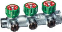 Коллектор регулирующий 3/4", 3 отвода М24х19 FAR