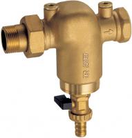 Фильтр 3/4" латун.,ВР-американка, без манометр.,300мкм, Max: 95 °C, 25 бар