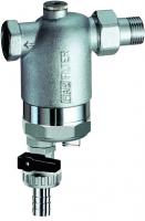 Фильтр 1/2", ВР-НР, 100 мкм, с магнитной вставкой, под манометр, Tmax: 95 °С, 25 бар FAR