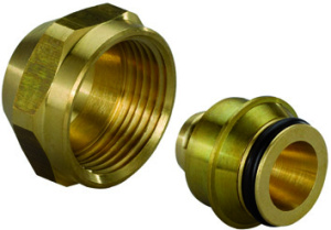Адаптер зажимной VARIO для труб PEX 20*1,9/2,0-G3/4"ВР евроконус '25И, Uponor
