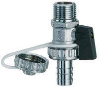 Кран сливной 1/2", хромированный FAR