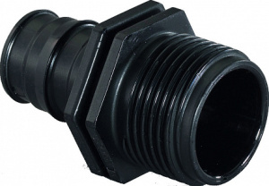 Штуцер Q&E НР 20-R3/4", '80И, DR-латунь, Uponor
