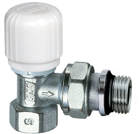 Вентиль терморегулирующий угловой 3/8" ВР, EPDM