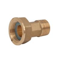 Отвод с накидной гайкой для счетчиков, 3/4"x1"