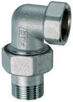 Фитинг угловой трехсоставной 1 1/2", ВР-американка FAR