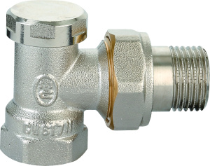 Вентиль запорный угловой 1/2" EU.ST6130030 12 (Арт.:EU.ST6130030 12)