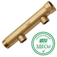 Коллектор 1 1/2", НР-ВР, 2 отвода 1", ВР, межосевое 100 мм FAR