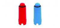 Заглушка для фитингов, 1/2", ВР, 80 мм, цвет красный Henco