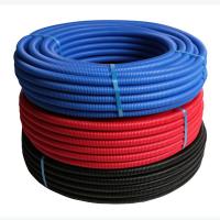 Труба Standard в красной гофре, PEXc-AL-PEXc, ф20х2, бухта 100 метров Henco