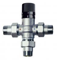 Смеситель термостатический 3/4", американка FAR