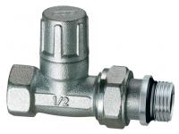 Вентиль запорный прямой, 1/2", EPDM FAR