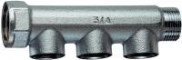 Коллектор 1", 3 отвода 1/2", ВР, межосевое 36 мм FAR
