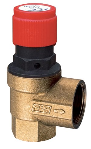 Клапан предохранительный 1/2" (ВР), 4 бар