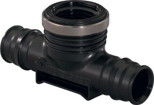 Тройник Q&E с ВР 25-RP3/4"ВР-25 '25Щ, PPSU, Uponor