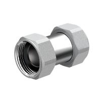 Муфта телескоп.хром., 35-50 мм, 3/4" (накид.гайки)