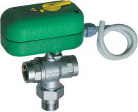 Кран шаровой 3-х ход., моторизованный, 1", ВР-НР, зонный, 220 В, 40 сек FAR