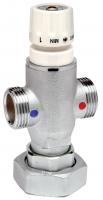 Термосмеситель 1", НР, с ответной гайкой 1 1/2", ВР FAR