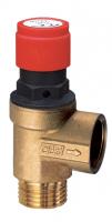Клапан предохранительный 1/2" (НР-ВР), 7 бар