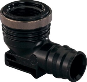 Угольник Q&E с ВР 25-RP3/4", PPSU, Uponor