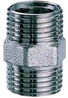 Ниппель 3/4"EUх3/4"EU, хромирированный FAR