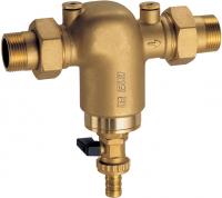 Фильтр латун., 3/4" американка, без манометр., 100мкм, Max: 95 °C, 25 бар