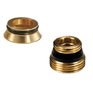 Переходник с герм. прокладкой 1/2" x 3/4"E для узлов нижнего подключения R383, R384, R387, R388