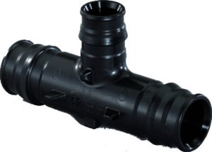 Тройник Q&E 50-25-40 '4И, PPSU, Uponor