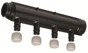 Коллектор AQUA PLUS Q&E PPM 1" 2x16 Ц/Ц50мм '10А, Uponor