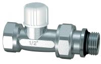 Вентиль запорный прямой 3/4" ВР, EPDM