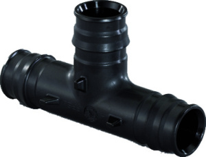 Тройник Q&E 32-32-32 '10Ф, PPSU, Uponor