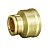 Муфта переходная, DN25х15, 1"ВР х 1/2"ВР, латунь LD
