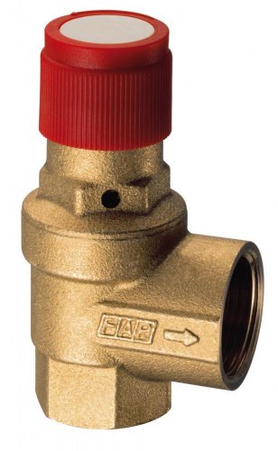 Клапан предохранительный автоматический 1/2"х3/4", ВР-ВР, 6 бар FAR