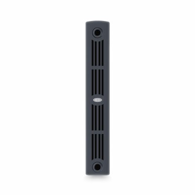 Радиатор биметалл Rifar SUPReMO Ventil 800 12 секций, подкл нижнее правое, титан матовый
