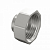 Переход DN25х20 (1"ВР х 3/4"НР) латунь никель