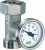 Вставка 3/4"EU, с термометром 0-80 ﹾС, хромированная FAR Вставка 3/4"EU, с термометром 0-80 ﹾС, хромированная FAR