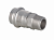 Соединение прямое с ниппелем, 15 х 1/2", IBP BPress Inox (арт.TECE PS4243G0150400)