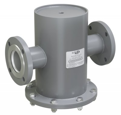 Грязевик абонентский LD вертикальный, фланцевый DN80, PN16