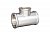 Тройник переходной LD Pride DN20х15х20 (3/4"ВР х 1/2"ВР х 3/4"ВР) латунь никель
