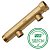 Коллектор 1 1/2", НР-ВР, 2 отвода 1", ВР, межосевое 100 мм FAR