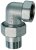 Фитинг угловой трехсоставной 3/4", ВР-американка FAR