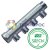 Коллектор 3/4", ВР-НР, 4 отвода 1/2", НР, межосевое 36 мм FAR Коллектор 3/4", ВР-НР, 4 отвода 1/2", НР, межосевое 36 мм FAR