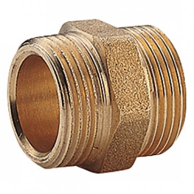Ниппель нехромированный 1/2"