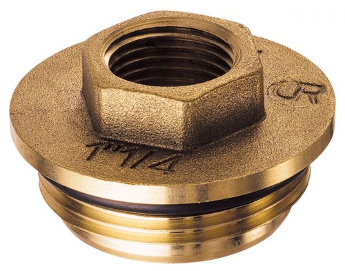 Переходник 1 1/2"х1", НР-ВР, с уплотнением, латунный FAR