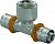 Тройник S-PRESS 25-RP1/2"ВР-25 '5В, латунь, Uponor