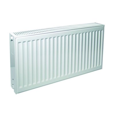 Радиатор стальной панельный EVRA Compact 11-600-0800, подкл боковое, RAL 9016 глянцевый