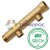 Коллектор 1 1/4", ВР-НР, 2 отвода 3/4", ВР, межосевое 100 мм FAR Коллектор 1 1/4", ВР-НР, 2 отвода 3/4", ВР, межосевое 100 мм FAR