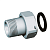 Американка 1/2", НР-НГ, хромированная FAR