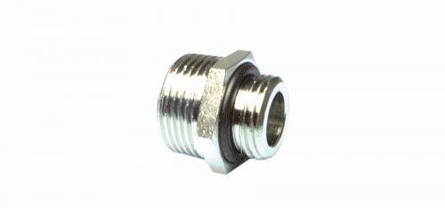 Ниппель НР евроконус (3/4"НР)х 1/2" НР, 1/2"x3/4" for EK