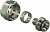 Адаптер зажимной FLEX-X никелированный для трубы PE-X 20*1,9/2,0-3/4"ВР EU, '10Ф, латунь, Uponor 