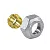 Переходник для медной трубы, НГ ЕК, 3/4", 16, латунь